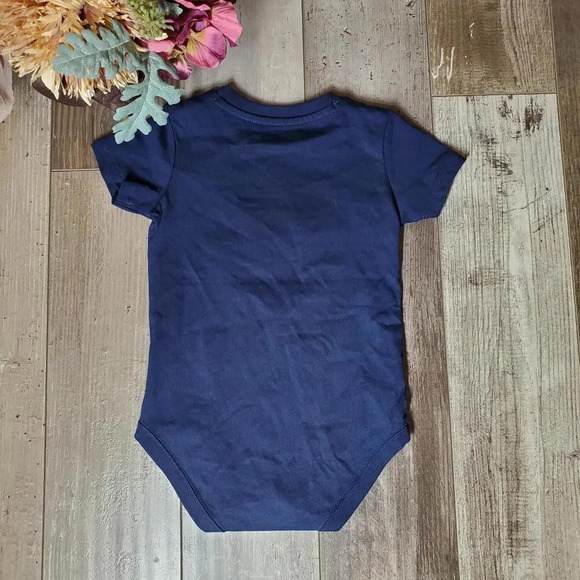 Gymboree Crab "Pinch Me I'm Cute" Blue and Red One Piece Bodysuit Size 12-18m - Picture 8 of 11